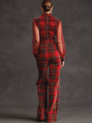 The Hélouise Velvet Jumpsuit