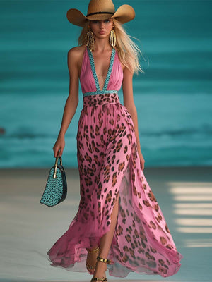 The Georgine Chiffon Maxi Dress