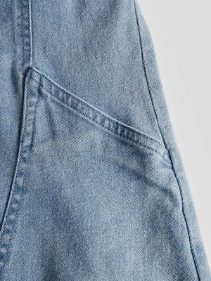 The Élianne Denim Midi Dress