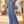 Striped Button-Accent Trousers