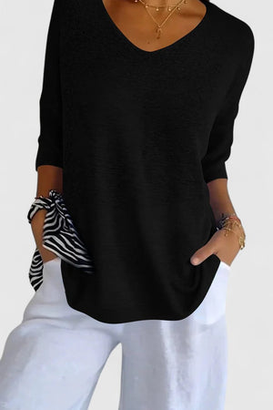 The Noémie V-Neck Top