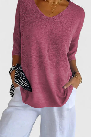 The Noémie V-Neck Top