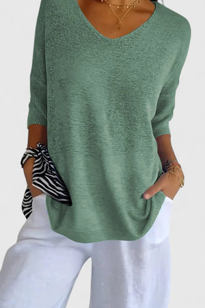 The Noémie V-Neck Top