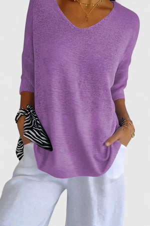 The Noémie V-Neck Top