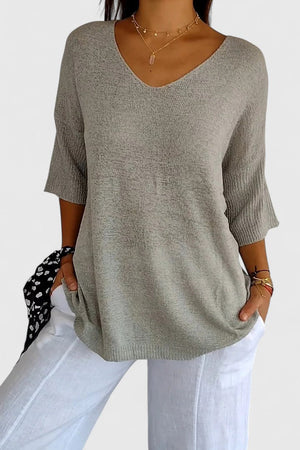 The Noémie V-Neck Top
