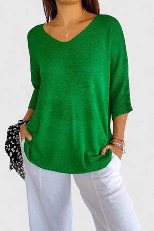 The Noémie V-Neck Top