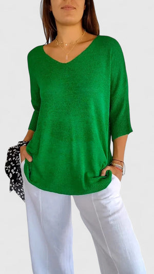 The Noémie V-Neck Top