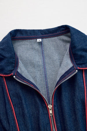 The Modesie Denim Jumpsuit
