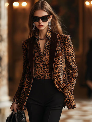 The Ninon Velvet Blazer