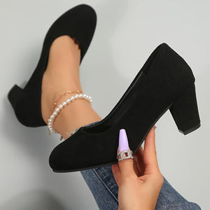 Everyday Block Heel Pumps