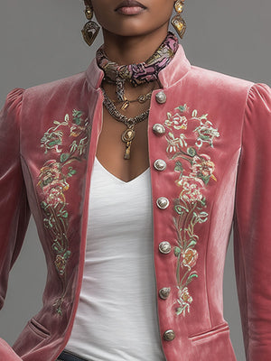 The Éléa Velvet Jacket