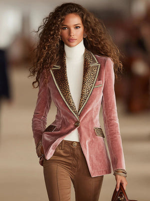 The Hélèna Velvet Blazer