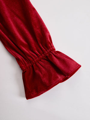 The Émilienne Velvet Shirt