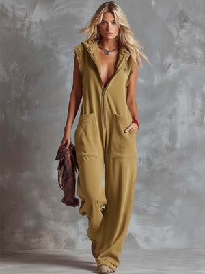 The Guénette Cotton Jumpsuit