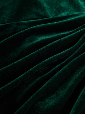 The Laurette Velvet Midi Dress