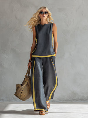 The Adèle Linen Set