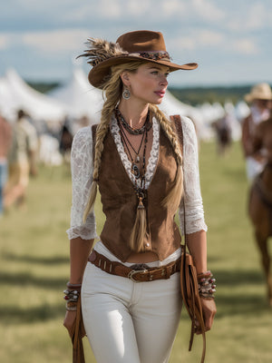 The Aude Suede Shirt