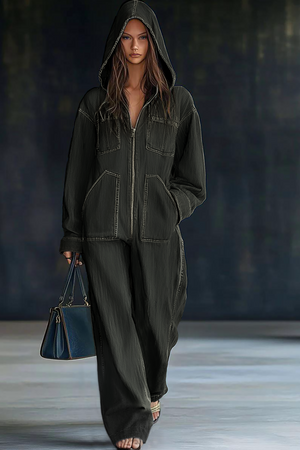 The Oyanne Denim Jumpsuit