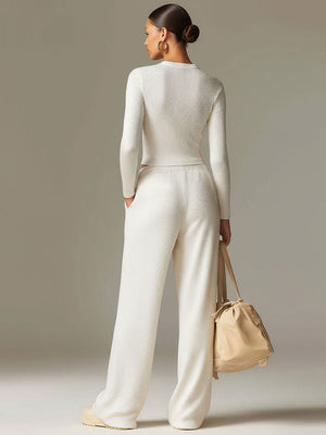 The Jeanne Knit Set