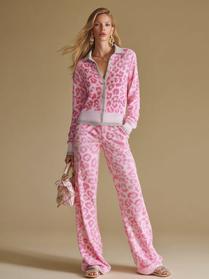 The Zélie Leopard Knit Set