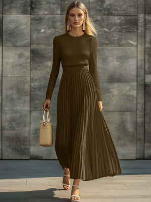 The Léocadie Chiffon Maxi Dress