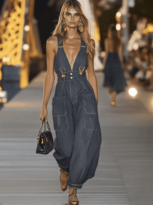 The Magloire Denim Jumpsuit