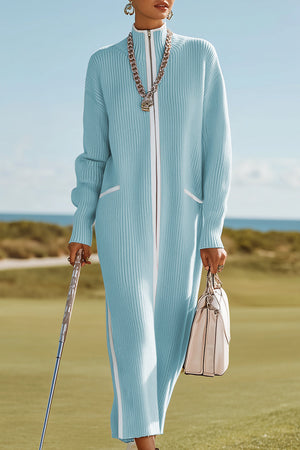 The Aldegonde Knit Midi Dress