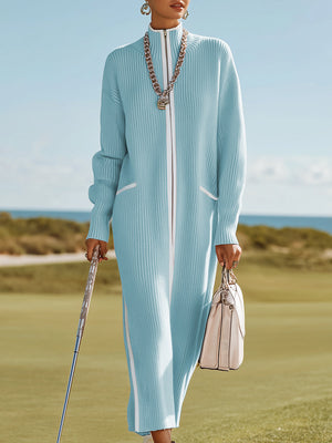 The Aldegonde Knit Midi Dress