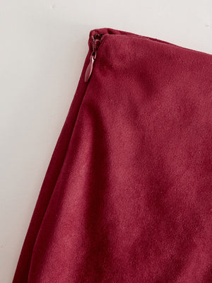 The Frodine Suede Skirt