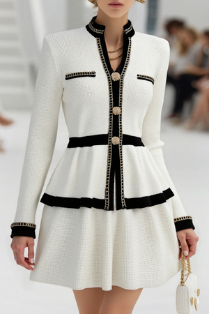 The Marianne Pleated Knit Set