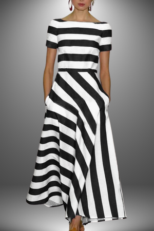 Striped Flowy Dress