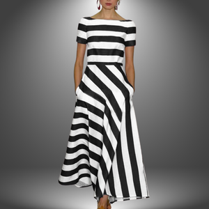 Striped Flowy Dress