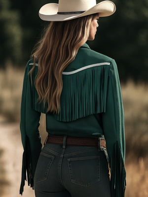 The Dorothée Suede Shirt
