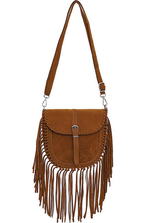 The Léberte Suede Shoulder Bag