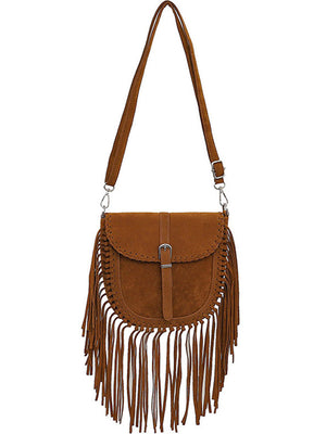 The Léberte Suede Shoulder Bag