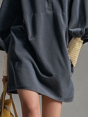 The Placide Cotton Linen Mini Dress