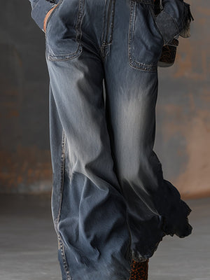 The Herluine Denim Jumpsuit