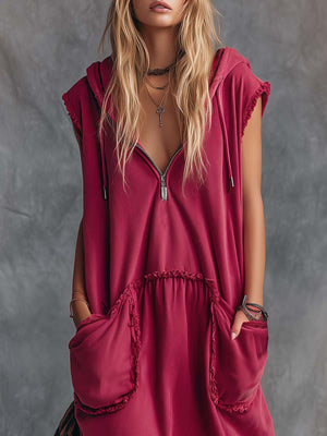 The Adalsinde Cotton Linen Maxi Dress