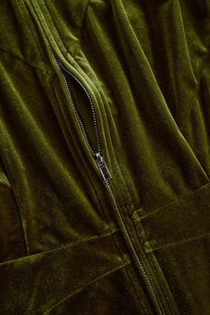 The Huguette-Marie Velvet Jumpsuit