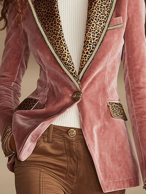 The Hélèna Velvet Blazer