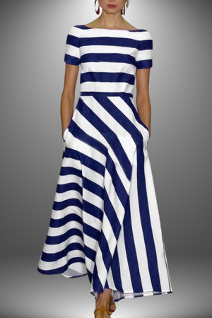 Striped Flowy Dress