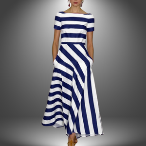 Striped Flowy Dress
