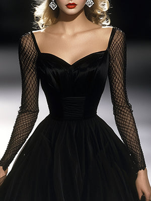 The Léopoldine Mesh Maxi Dress