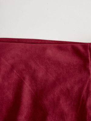 The Frodine Suede Skirt