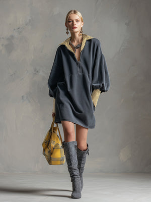 The Placide Cotton Linen Mini Dress