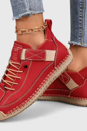 Casual Lace-Up Sneakers
