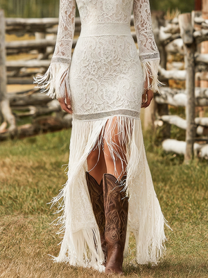 The Louisette Lace Maxi Dress