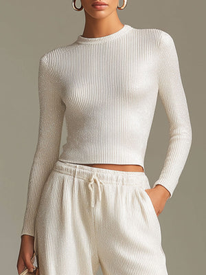 The Jeanne Knit Set