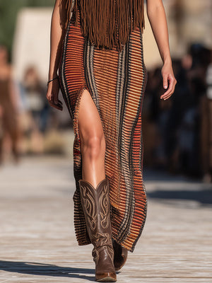 The Calliste Knit Maxi Dress