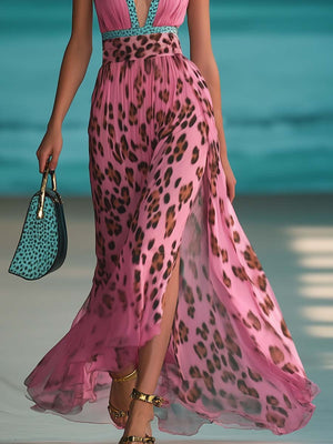 The Georgine Chiffon Maxi Dress